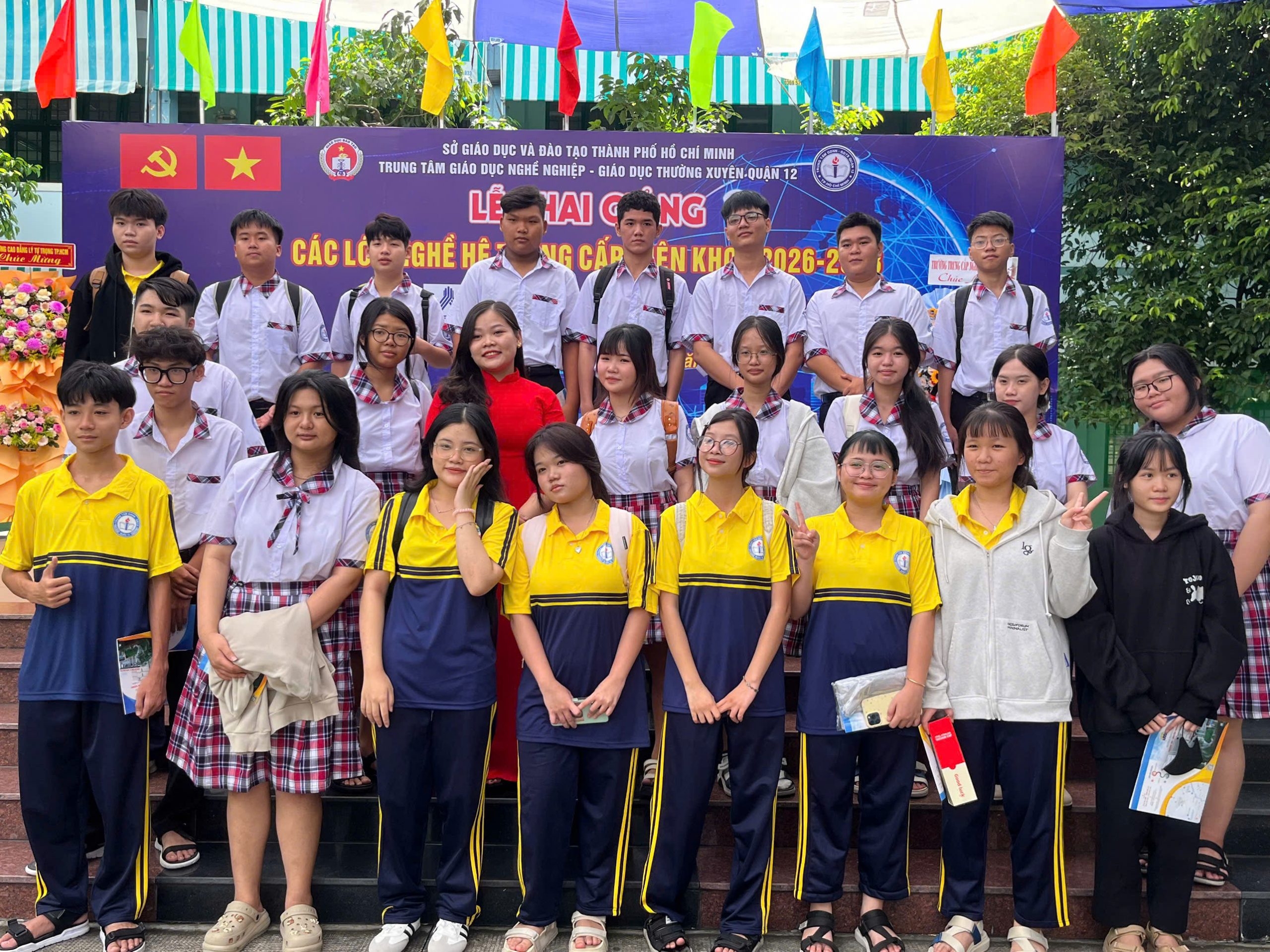 Lễ khai giảng các lớp nghề hệ trung cấp niên khóa 2026-2028